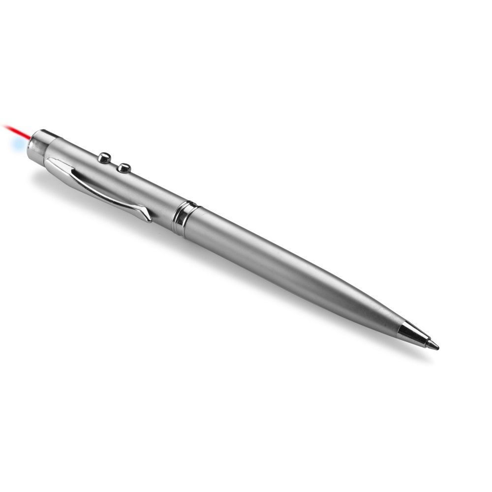 Długopis, wskaźnik laserowy (klasa 1), lampka LED (V3023-32) Długopis, wskaźnik laserowy (klasa 1), lampka LED (V3023-32)