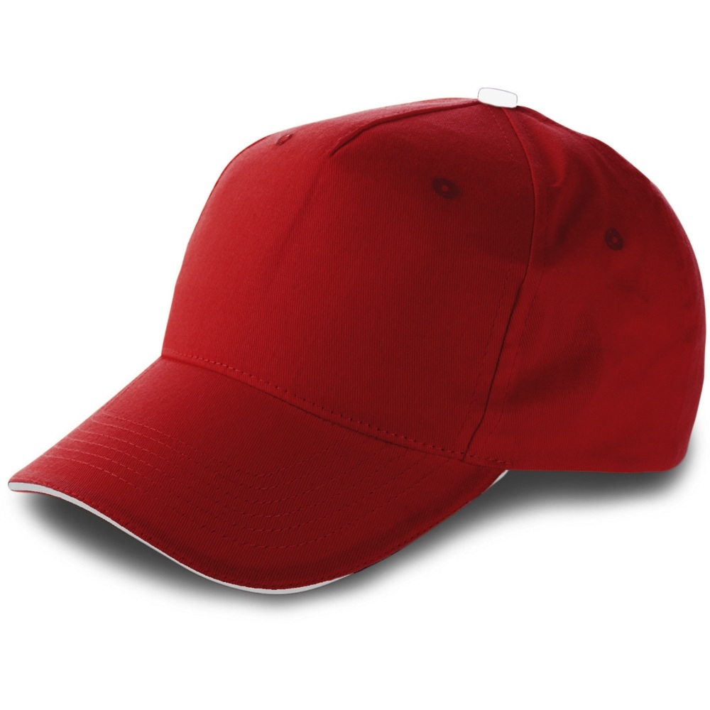 Czapka z daszkiem i zapięciem na rzep, 5 paneli (V7021-05) Czapka z daszkiem i zapięciem na rzep, 5 paneli (V7021-05)