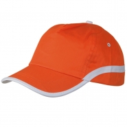 Czapka z daszkiem i zapi�ciem na rzep, 5 paneli (V7067-07)