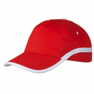 Czapka z daszkiem i zapi�ciem na rzep, 5 paneli (V7067-05)