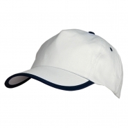 Czapka z paskiem wok� daszka i zapi�ciem na rzep, 5 paneli (V7076-42)