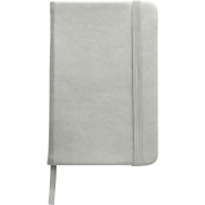 Elegancki notes /notatnik w mi�kkiej ok�adce, z zak�adk� i elastyczn� opask� do zamykania, kartki w linie (V2538-32)