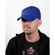 Czapka z daszkiem i zapi�ciem na rzep, 6 paneli (V7061-02)