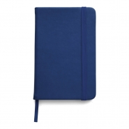 Elegancki notes /notatnik w mi�kkiej ok�adce, z zak�adk� i elastyczn� opask� do zamykania, kartki w linie (V2538-04)