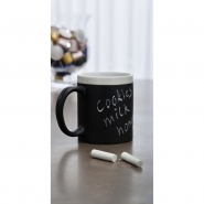 Kubek 300 ml z czarnym panelem do rysowania, w zestawie 1 kreda (V5479-00)