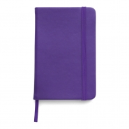 Elegancki notes /notatnik w mi�kkiej ok�adce, z zak�adk� i elastyczn� opask� do zamykania, kartki w linie (V2538-13)