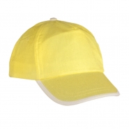 Czapka dzieci�ca z paskiem wok� daszka i zapi�ciem na rzep, 5 paneli (V7070-08)