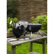 Grill 12", okr�g�y z pokrywk� i n�kami (V8667-03)
