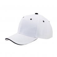 Czapka z daszkiem i zapi�ciem na rzep, 6 paneli (V7060-02)