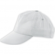 Czapka z daszkiem i zapi�ciem na rzep, 5 paneli (V7065-02)