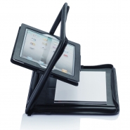 Etui na iPad z zaskakuj�cym mechanizmem obrotowym, u�atwiaj�cym u�ywanie tabletu na co dzie� i w podr�y (V2716-03)