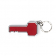 Brelok do kluczy z plastikow� lampk� w kszta�cie klucza (V4396-05)