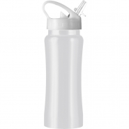 Bidon, butelka ze stali nierdzewnej 600 ml z plastikowym, metalicznym wyko�czeniem (V4656-02)