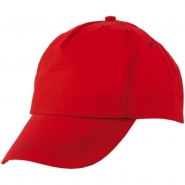 Czapka z daszkiem i zapi�ciem na rzep, 5 paneli (V7065-05)