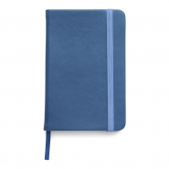 Elegancki notes /notatnik w mi�kkiej ok�adce, z zak�adk� i elastyczn� opask� do zamykania, kartki w linie (V2538-23)