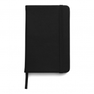 Elegancki notes /notatnik w mi�kkiej ok�adce, z zak�adk� i elastyczn� opask� do zamykania, kartki w linie (V2538-03)