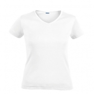 Damska koszulka z dekoltem w serek "Softstyle Ladies V"  (AP59133-01XXL)