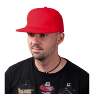 Czapka z daszkiem i zapi�ciem na rzep, 5 paneli (V7059-02)