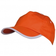 Czapka z paskiem wok� daszka i zapi�ciem na rzep, 5 paneli (V7076-07)