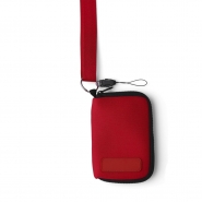Etui na MP3 / telefon z wyj�ciem na s�uchawki, smycz (V2450-05)