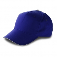 Czapka z daszkiem i zapi�ciem na rzep, 5 paneli (V7021-11)