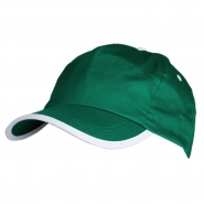 Czapka z paskiem wok� daszka i zapi�ciem na rzep, 5 paneli (V7076-06)