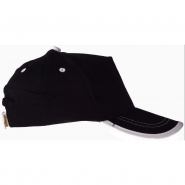 Czapka z paskiem wok� daszka i zapi�ciem na rzep, 5 paneli (V7066-03)
